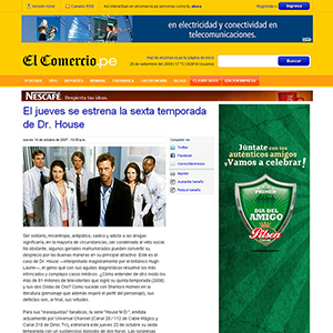 ElComercio.pe - Article page