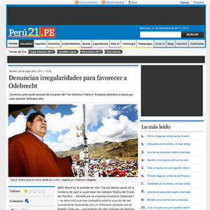 Peru21.pe - Article page